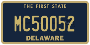 MC50052  license plate in DE