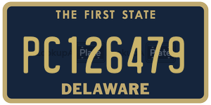 PC126479 license plate in Delaware