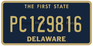 PC129816  license plate in DE