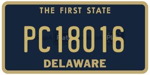 PC18016  license plate in DE