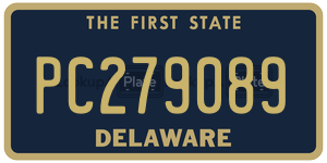 PC279089 license plate in Delaware