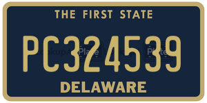 PC324539 license plate in Delaware