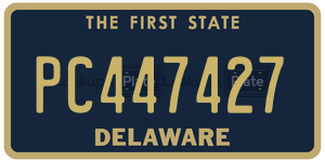 PC447427  license plate in DE