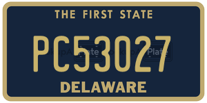PC53027  license plate in DE