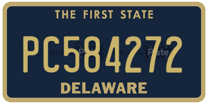 PC584272  license plate in DE