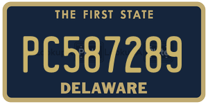 PC587289  license plate in DE