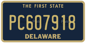 PC607918  license plate in DE