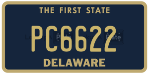 PC6622  license plate in DE