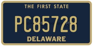 PC85728  license plate in DE