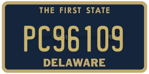 PC96109  license plate in DE