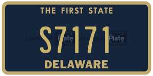 S7171  license plate in DE