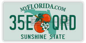 35EQRD  license plate in FL