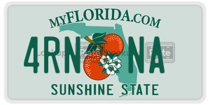 4RNNA  license plate in FL