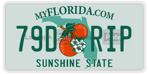79DRIP  license plate in FL