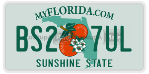 BS27UL  license plate in FL