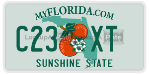 C23XT  license plate in FL