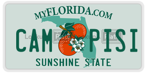 CAMPISI  license plate in FL
