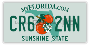 CR62NN  license plate in FL