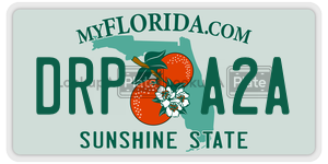 DRPA2A  license plate in FL