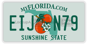 EIJN79  license plate in FL