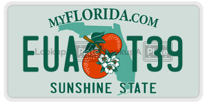 EUAT39  license plate in FL