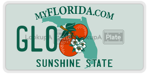 GL0  license plate in FL