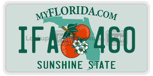 IFA460  license plate in FL