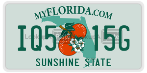 IQ515G  license plate in FL
