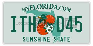 ITHD45  license plate in FL