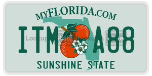 ITMA88  license plate in FL