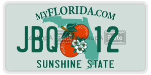 JBQ12  license plate in FL