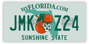 JMKZ24  license plate in FL