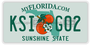 KSIG02  license plate in FL