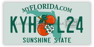 KYHL24  license plate in FL