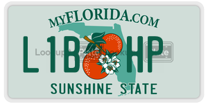 L1BHP  license plate in FL