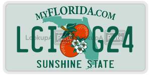 LCIG24  license plate in FL