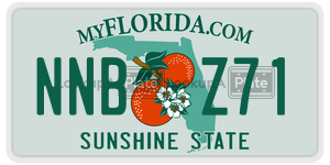 NNBZ71  license plate in FL