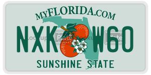 NXKW60  license plate in FL