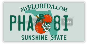 PHA8I license plate in Florida
