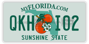 QKHI02  license plate in FL