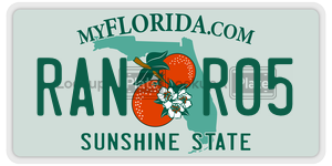 RANR05  license plate in FL