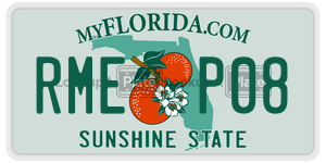 RMEP08  license plate in FL