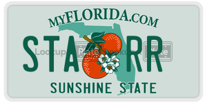 STARR license plate in Florida