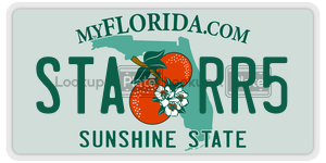 STARR5 license plate in Florida