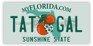 TATGAL license plate in Florida