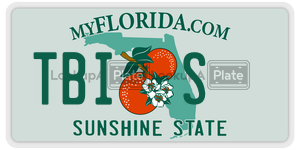 TBIS  license plate in FL