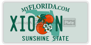 XI0N  license plate in FL
