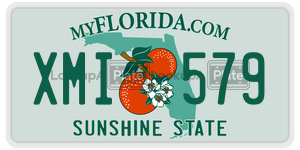 XMI579  license plate in FL