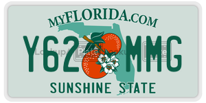 Y62MMG  license plate in FL