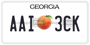 AAI3CK  license plate in GA